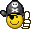 Pirate Captain with
                  thumb up