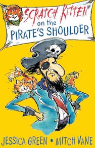 Cover Art: Scratch Kitten on Pirate's Shoulder